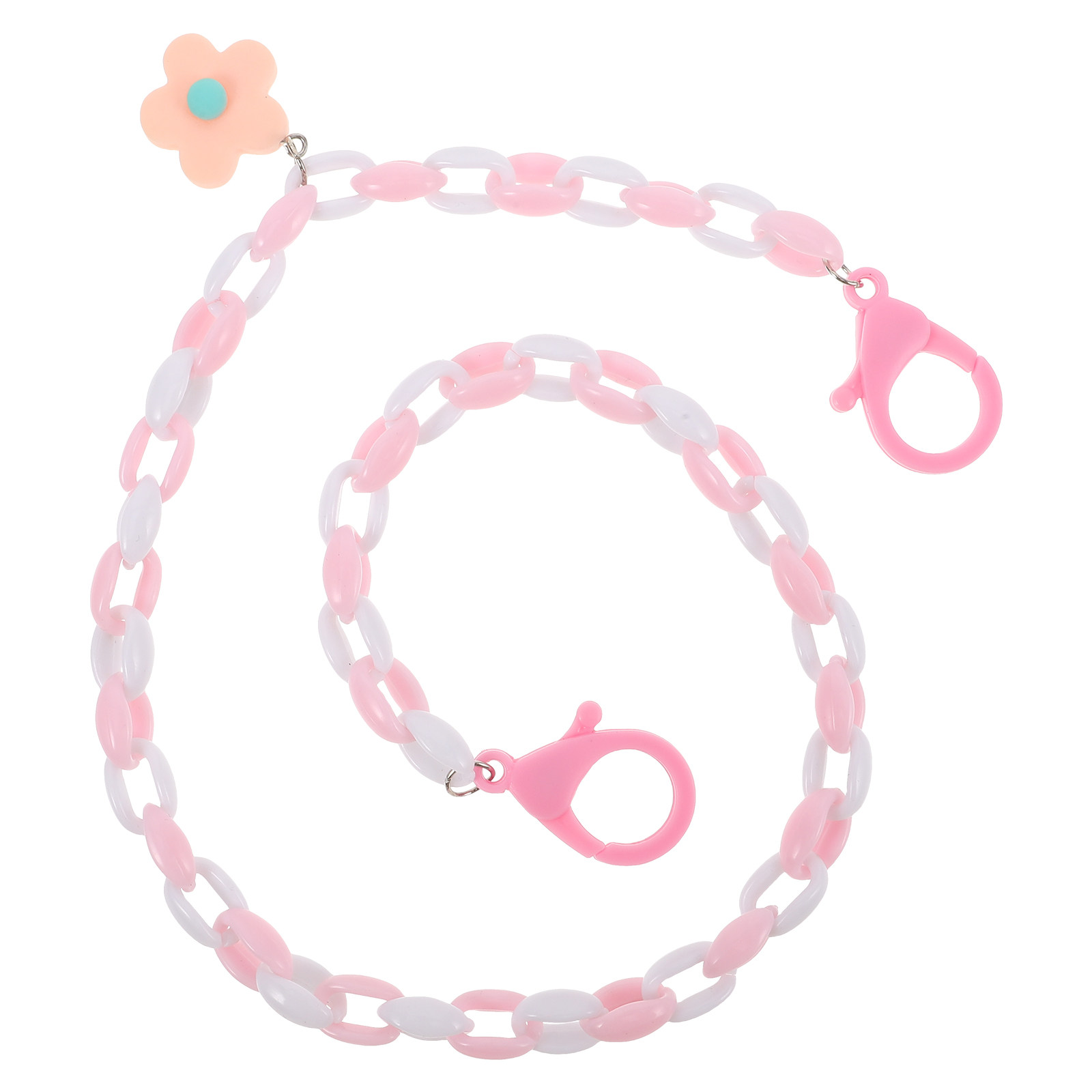 Mask Chain Holder - Colorful Floral Kids Mask Chain Anti