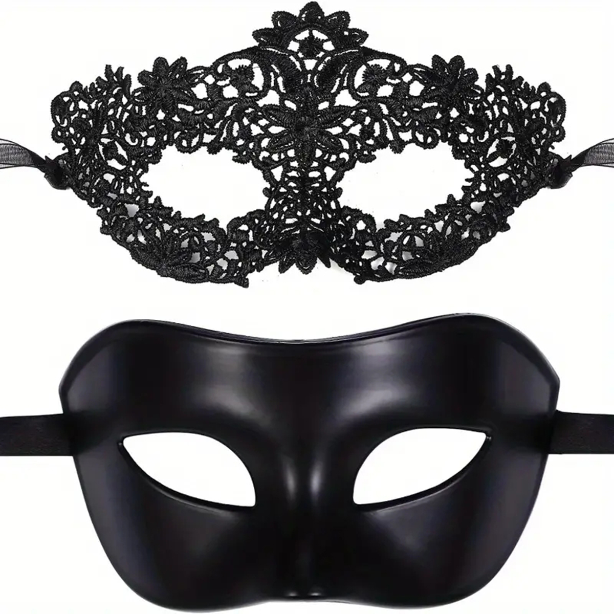 2pcs Hot New Sexy Black Lace M - Black Face Mask Pack review and price