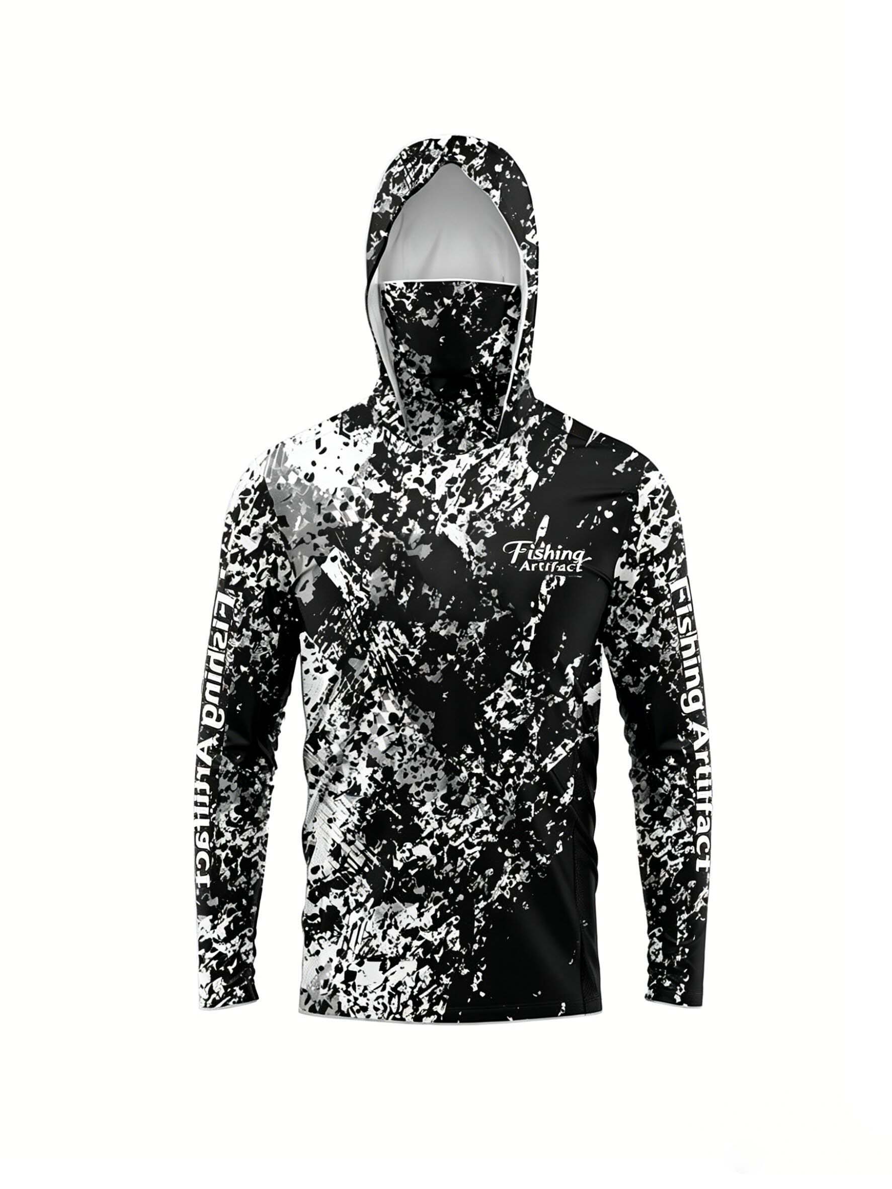 Men Summer 3D‑Printed Fishing  - Sports Mask Breathable review and price