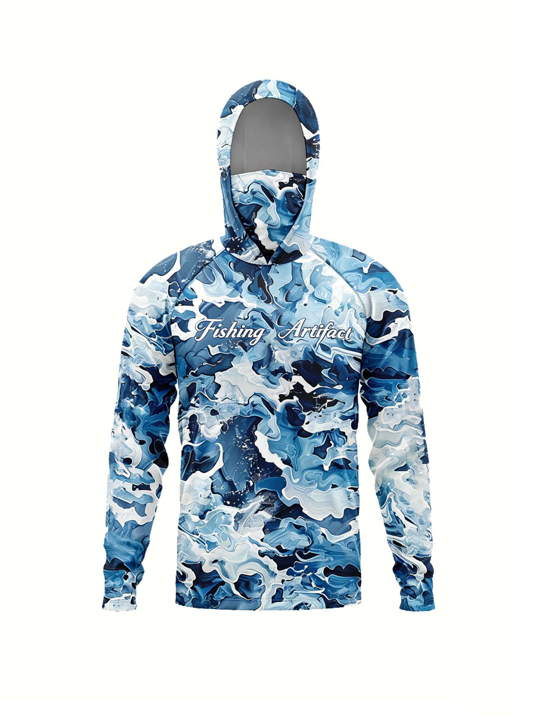 Men Summer 3D‑Printed Fishing  - Sports Mask Breathable review and price