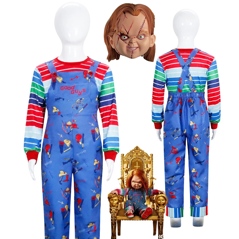 2025Anime Scary Child is Play  - Kids Face Mask review and price