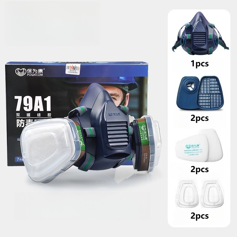 Gas Mask Respirator Protection - Respirator Half Face review and price