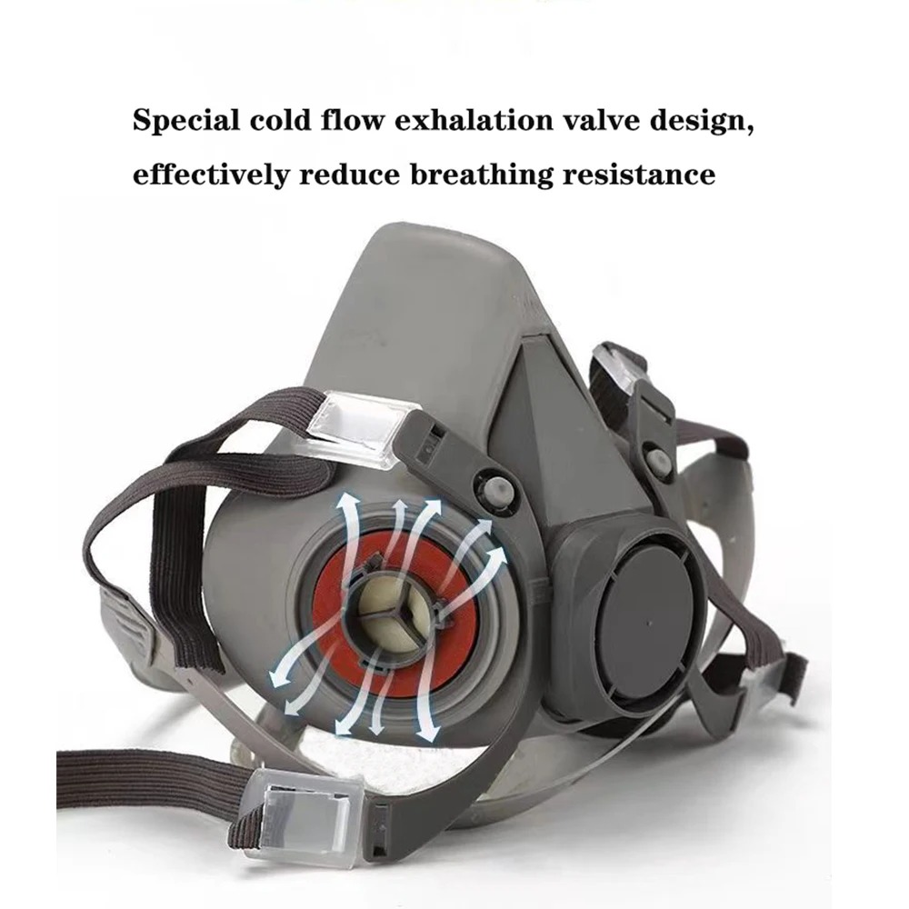 6200 Dust Mask Half Face With  - Respirator Half Face review and price