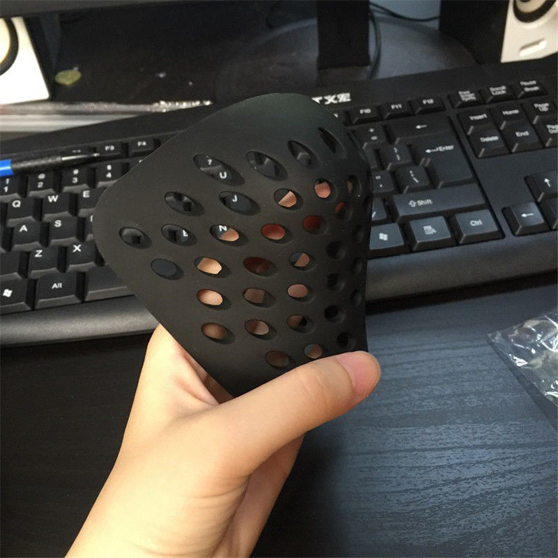 Black Red Silicone Mask Cover  - Silicone Mask Bracket review and price