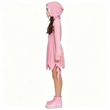 Girls Sparkle Pink Ghost Face  - Kids Face Mask review and price