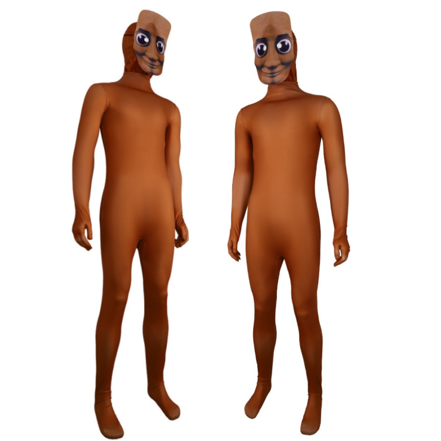 Yellow bodysuit party cosplay  - Kids Face Mask review and price