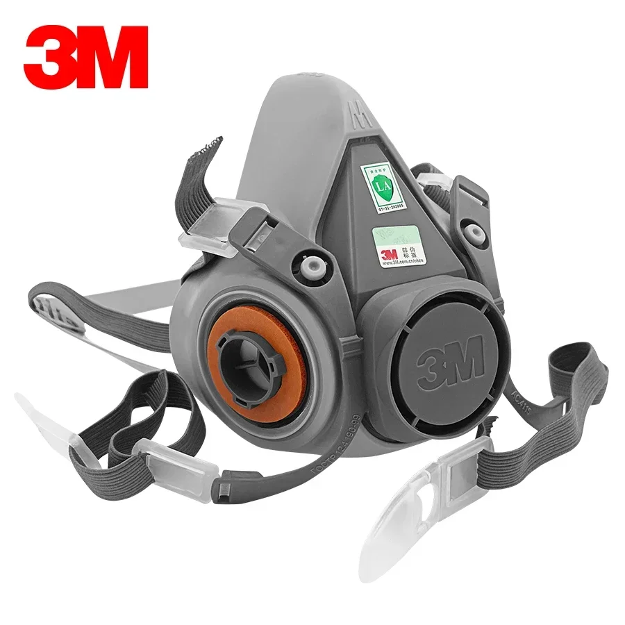 15p 3M 6200 Gas Mask for Spray - Dust Mask Construction review and price