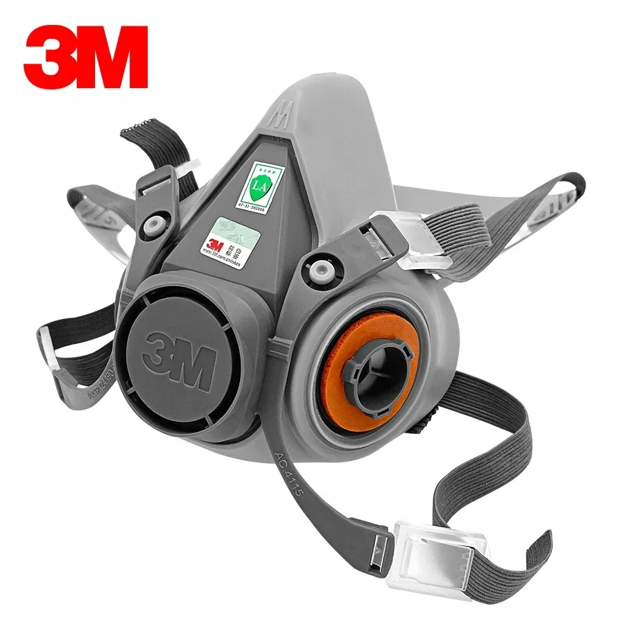 15p 3M 6200 Gas Mask for Spray - Dust Mask Construction review and price