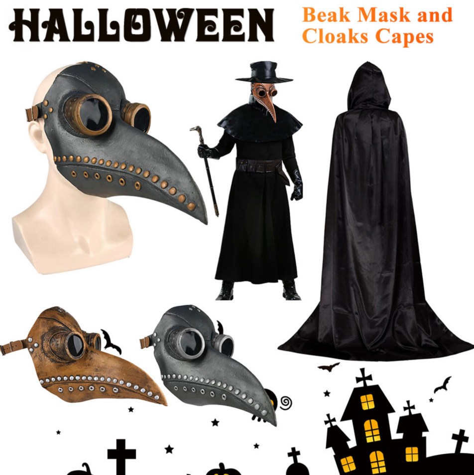 New Halloween Mask and Cloak S - Disposable Surgical Mask review and price